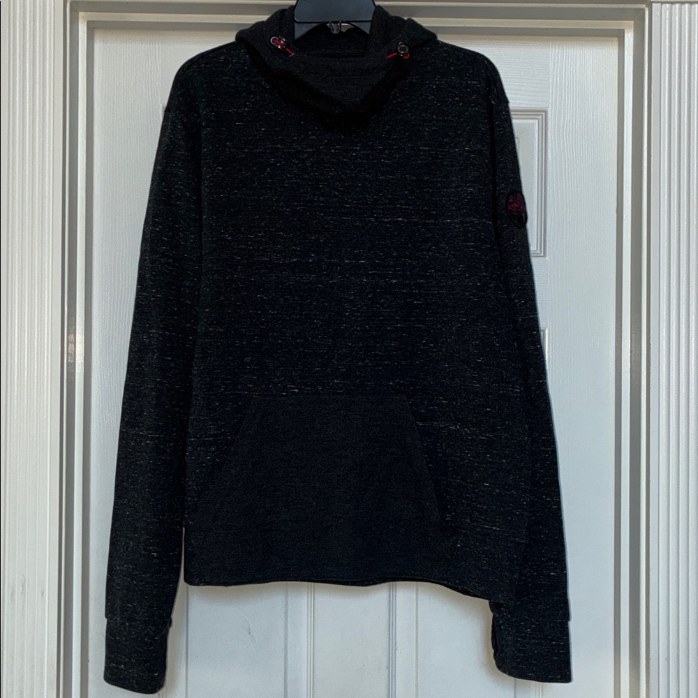 Michael Kors Cowl Neck Space Dye Hoodie